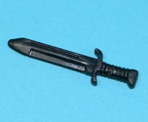 1993 GI JOE ROADBLOCK v4 CROSS-COUNTRY v2 ORIGINAL SPARE PART KNIFE HASBRO