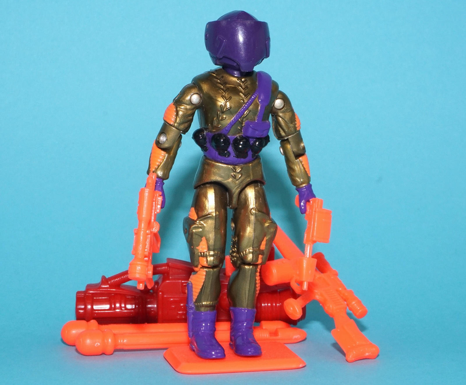 1993 GI JOE STAR BRIGADE T.A.R.G.A.T. v2 100% COMPLETE C9+ HASBRO - Image 2