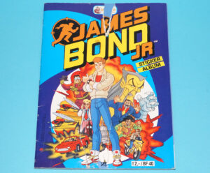 JAMES BOND JR STICKER ALBUM 100% COMPLETE NL DUTCH 1992 MERLIN ITALY READ
