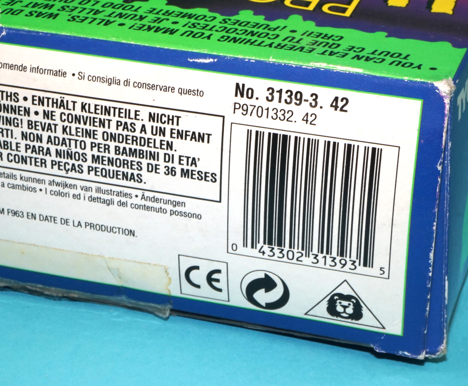 PROF. HORRIBILUS SQUEEM MAKER SLIME TOY 100% COMPLETE BOXED EURO BOX 1994 TYCO - Image 5