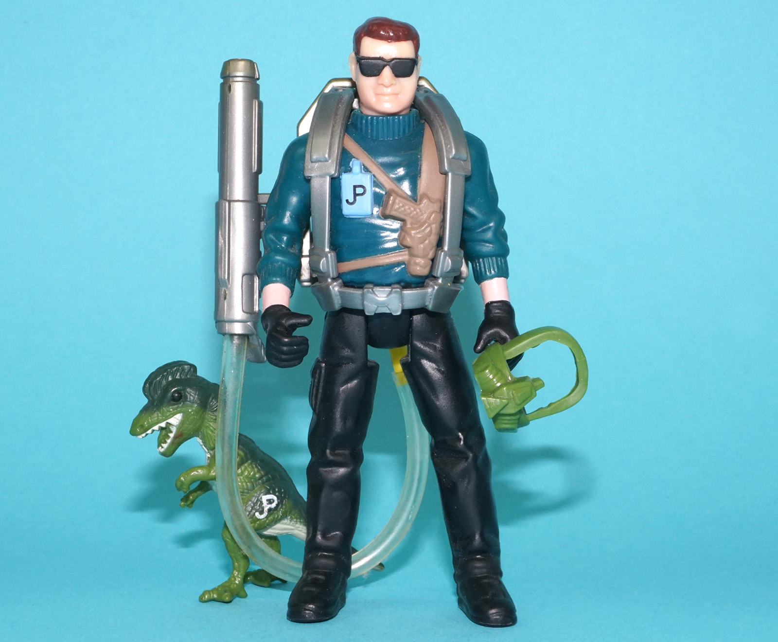 JURASSIC PARK DENNIS NEDRY 100% COMPLETE 1993 KENNER - Image 2