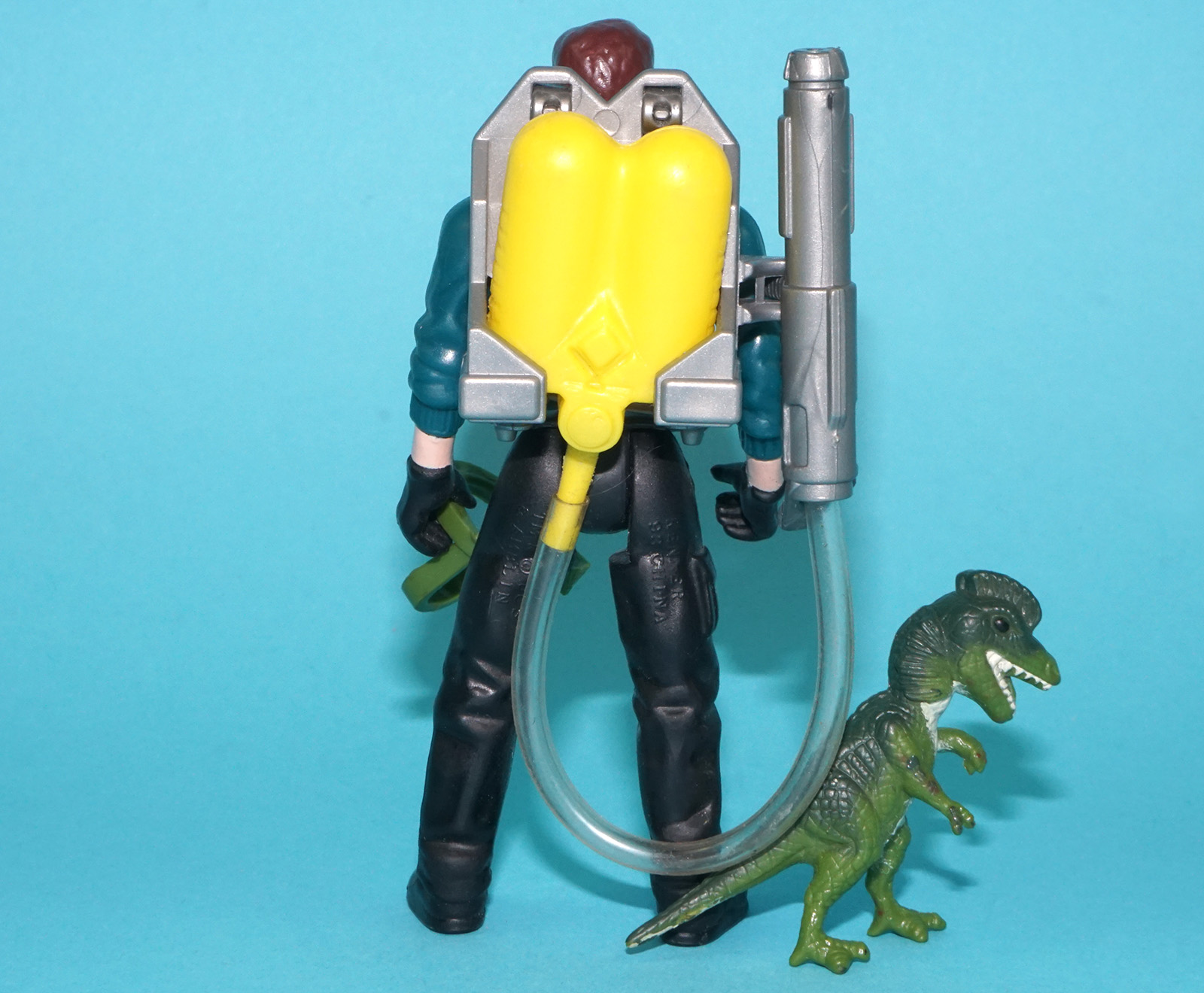 JURASSIC PARK DENNIS NEDRY 100% COMPLETE 1993 KENNER - Image 3