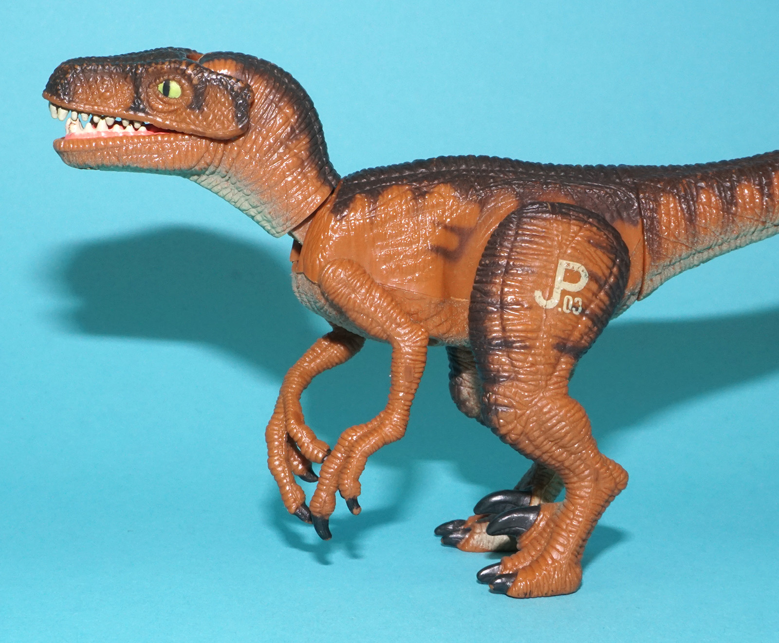 JURASSIC PARK JP03 VELOCIRAPTOR 1993 KENNER WORKS! - Image 2