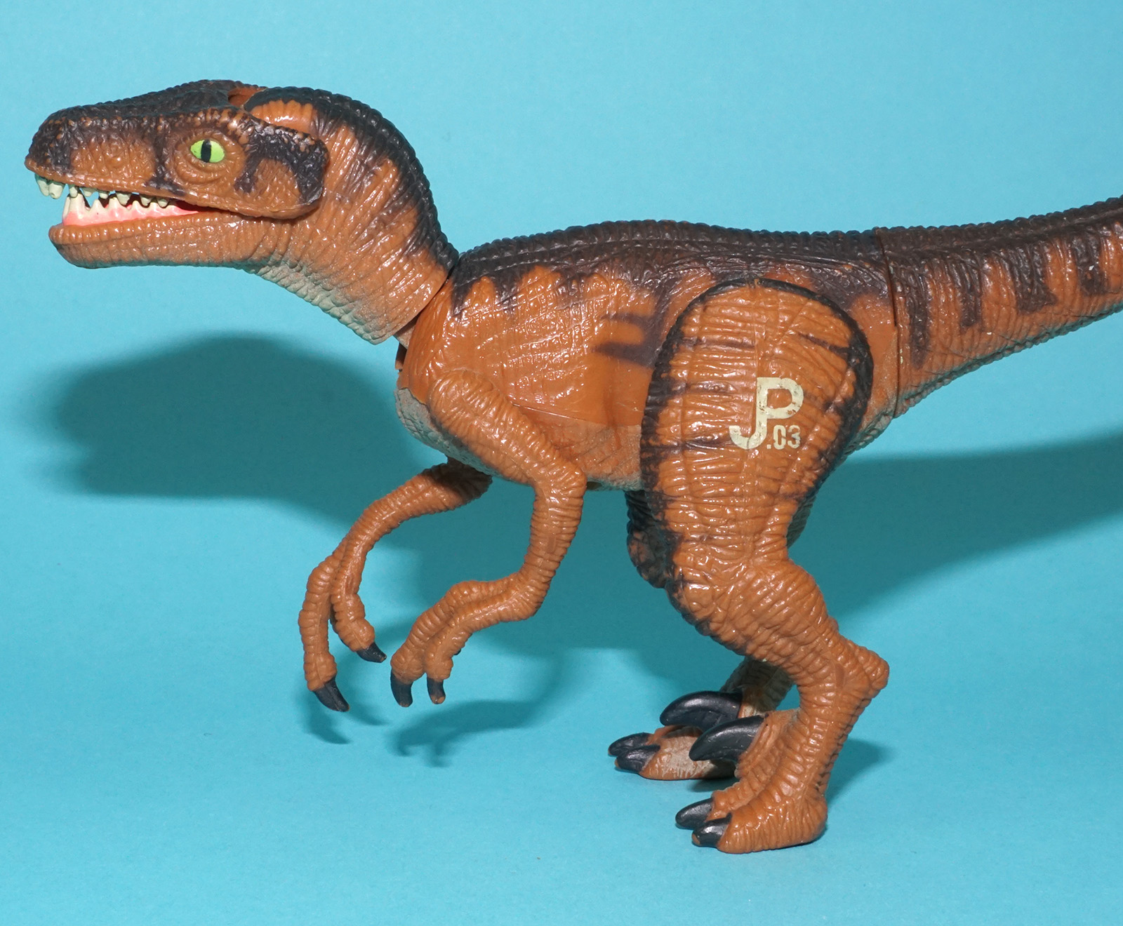 JURASSIC PARK JP03 VELOCIRAPTOR 1993 KENNER WORKS! - Image 2