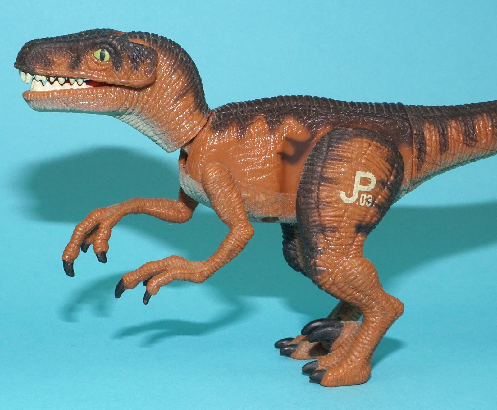 JURASSIC PARK JP03 VELOCIRAPTOR 1993 KENNER WORKS! - Image 2