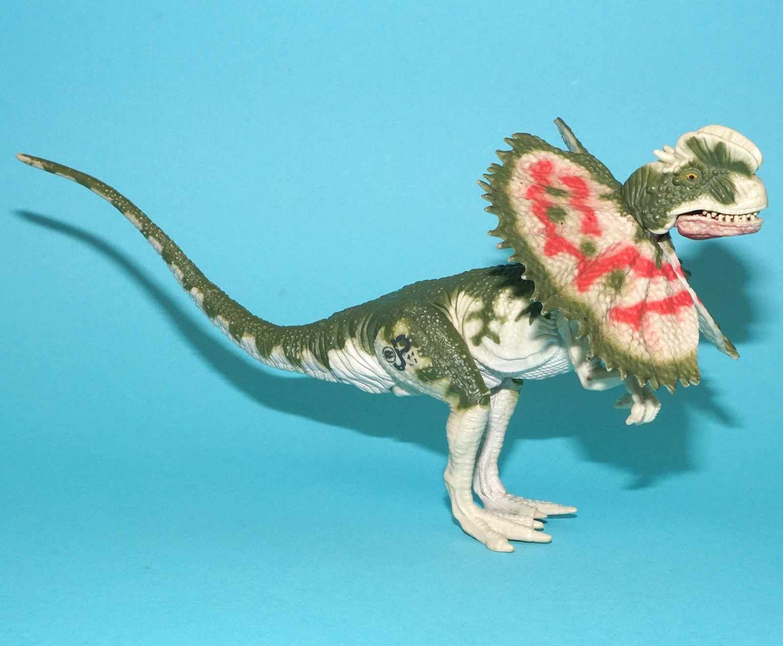 JURASSIC PARK JP11 ELECTRONIC DILOPHOSAURUS 1993 KENNER WORKS! - Image 2