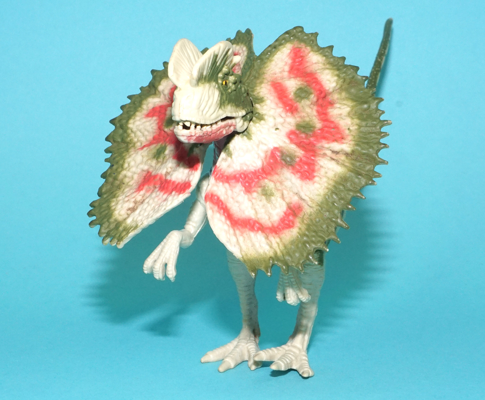 JURASSIC PARK JP11 ELECTRONIC DILOPHOSAURUS 1993 KENNER WORKS! - Image 3