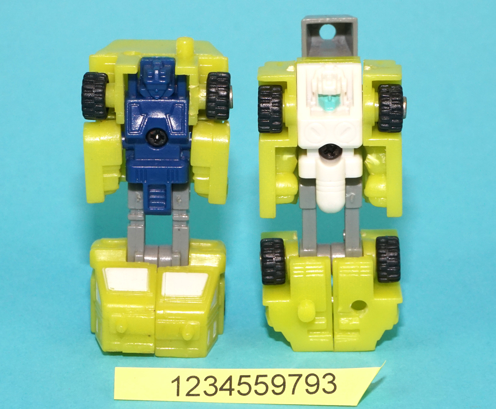 TRANSFORMERS KO MICROMASTER METRO SQUAD WHEEL BLAZE & ROAD BURNER 1990s CHINA BOOTLEG - Image 4