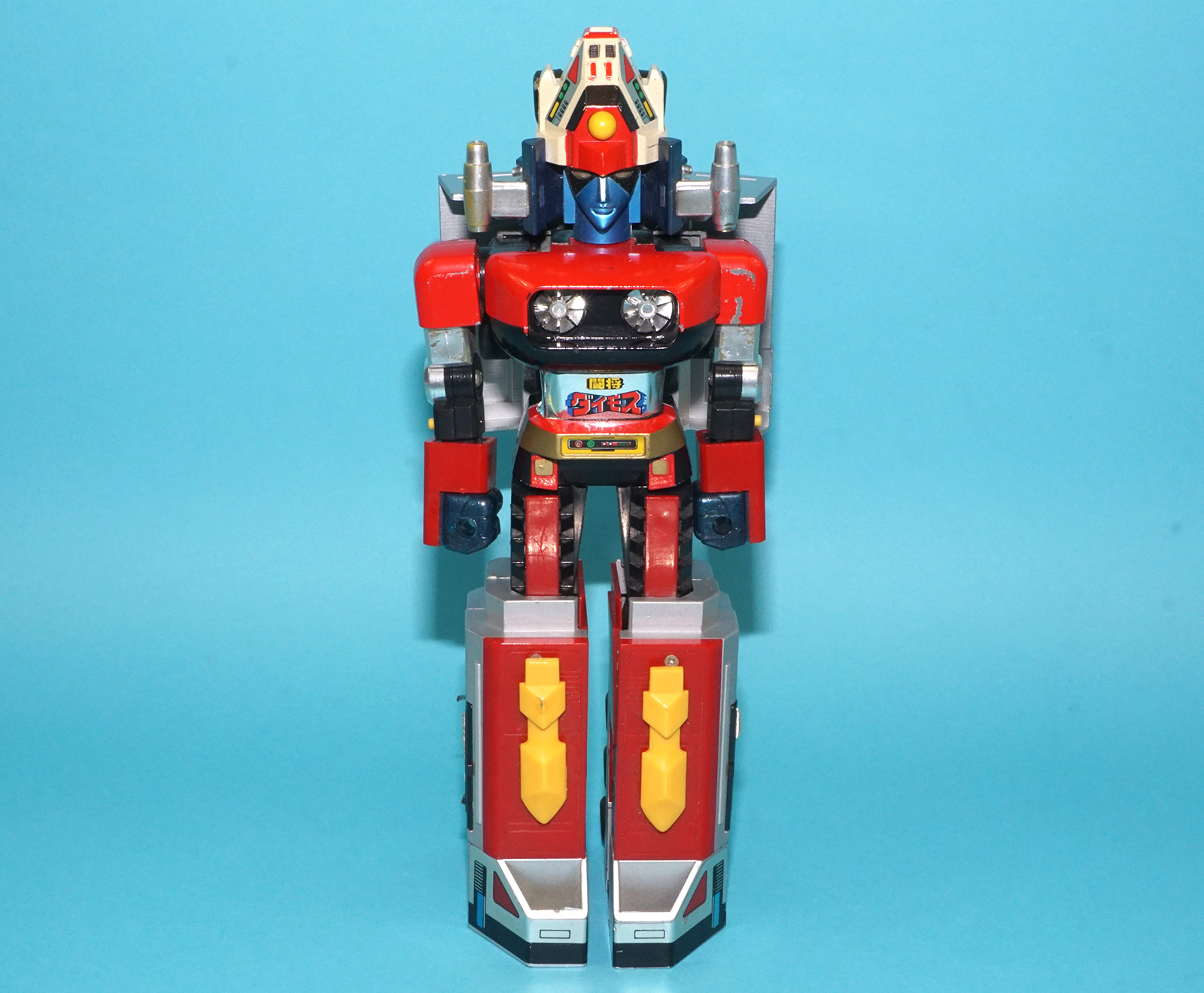 CHOGOKIN GA-85 DX GENERAL DAIMOS NEAR COMPLETE 1979 POPY BANDAI GODAIKIN BIOMAN CHANGEMAN READ - Image 3