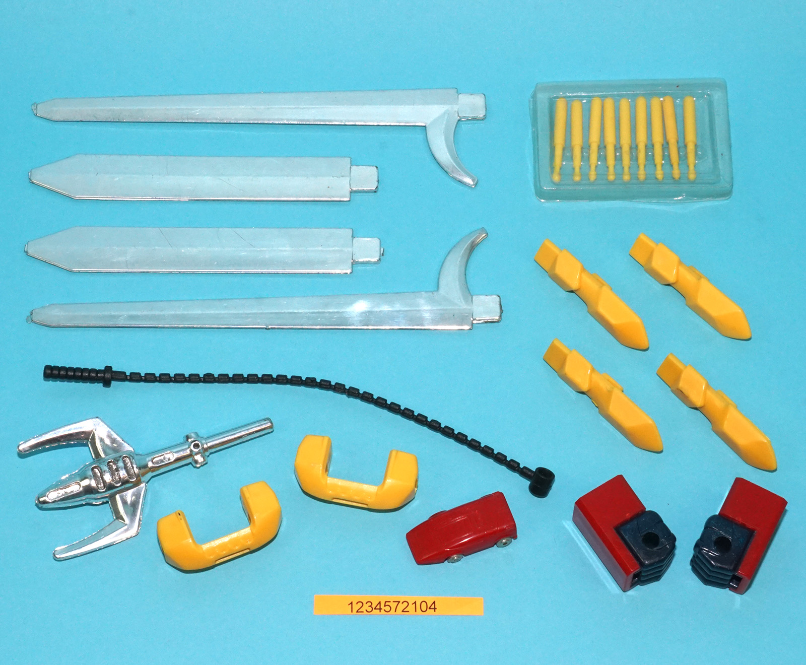 CHOGOKIN GA-85 DX GENERAL DAIMOS NEAR COMPLETE 1979 POPY BANDAI GODAIKIN BIOMAN CHANGEMAN READ - Image 11