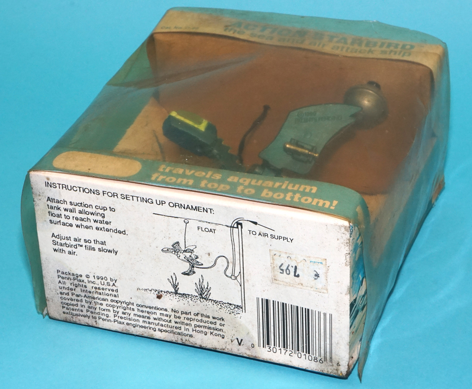 ZOIDS KO ACTION STARBIRD ATTACK SHIP AQUARIUM ORNAMENT MIB NRFB 1990 PENN PLAX - Image 7