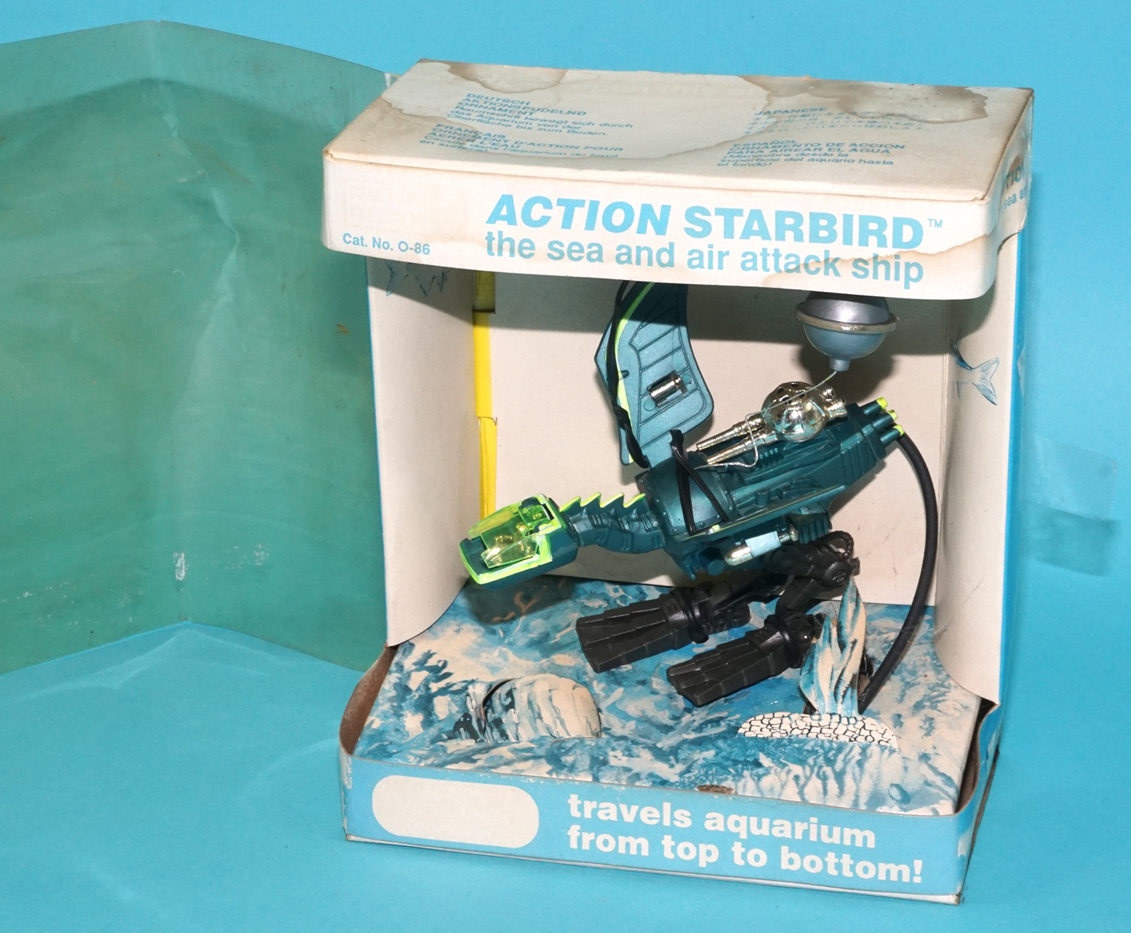 ZOIDS KO ACTION STARBIRD ATTACK SHIP AQUARIUM ORNAMENT MIB NRFB 1990 PENN PLAX - Image 9