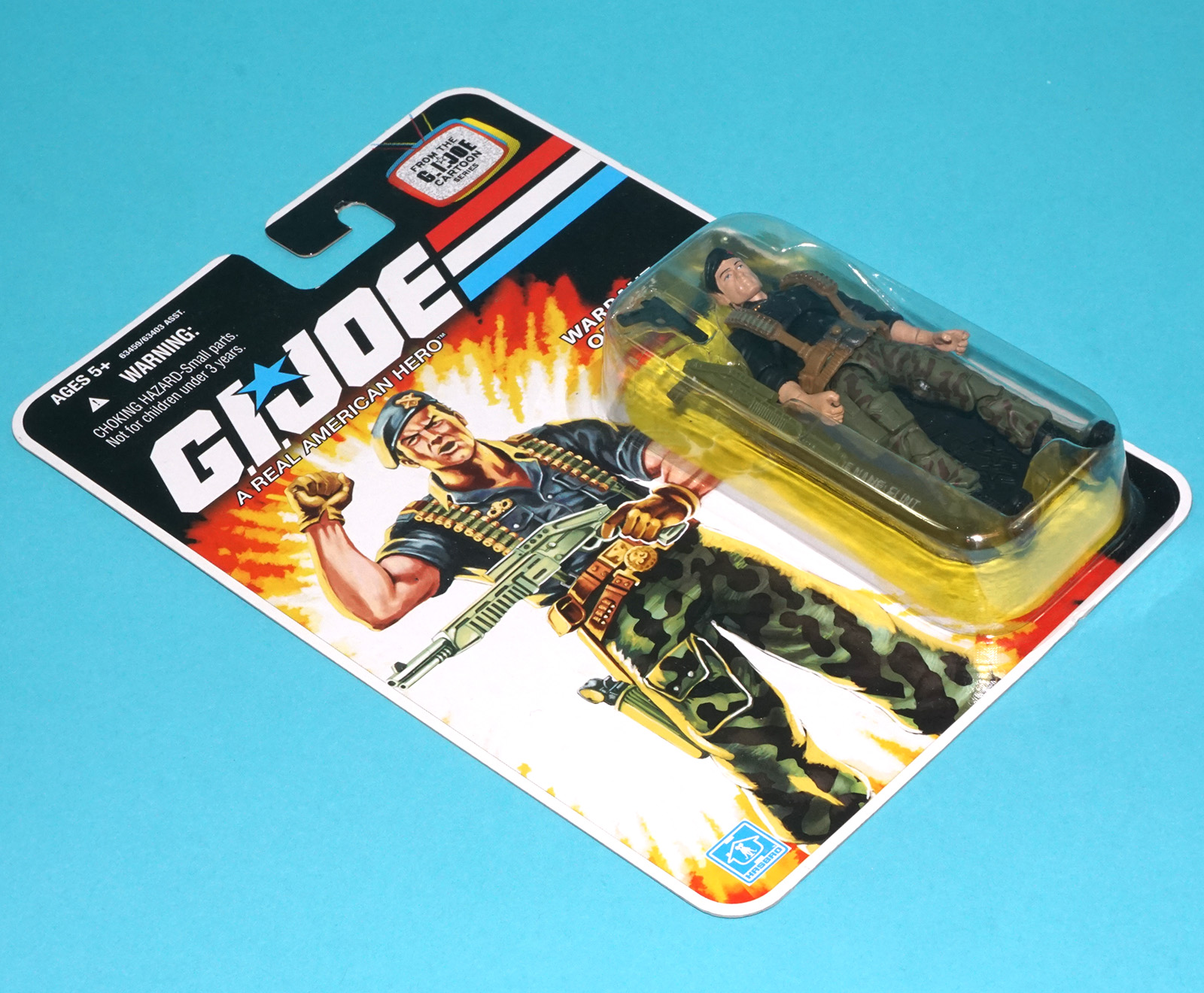 2007 GI JOE 25TH WARRANT OFFICER FLINT v11 MOC MOSC CARTOON SERIES HASBRO - Image 3