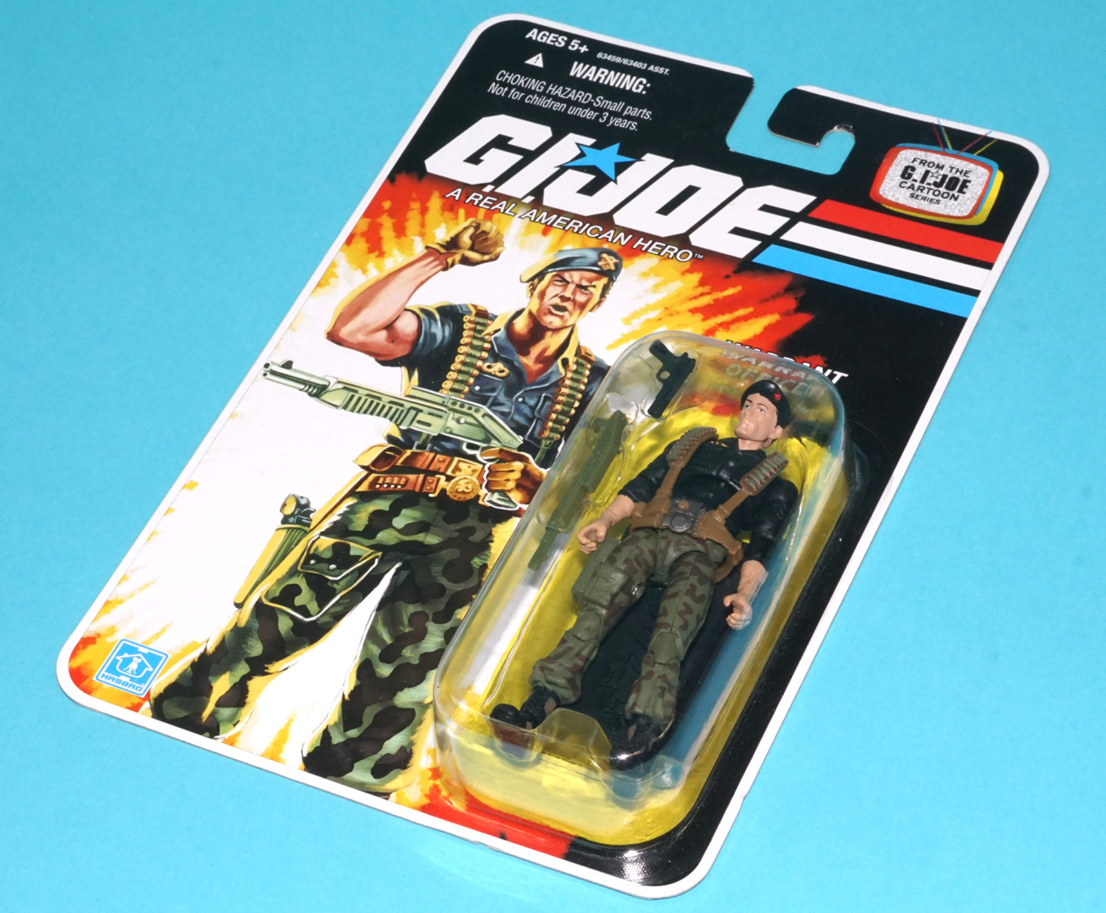 2007 GI JOE 25TH WARRANT OFFICER FLINT v11 MOC MOSC CARTOON SERIES HASBRO - Image 6