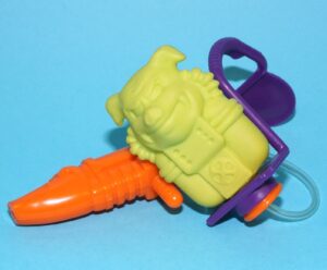 CAPTAIN PLANET AND THE PLANETEERS ORIGINAL SPARE PART HOGGISH GREEDLY SQUEEZE GUN & BACKPACK 1991 TIGER TOYS