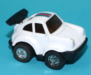MARTINI RACING 315 PORSCHE 930 PULL BACK FRICTION TOY CAR MODEL 1980s JIMSON HONG KONG