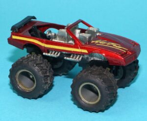 ZEE TOYS RENEGADES P5006 4X4 MONSTER TRUCK PONTIAC FIREBIRD 1/64 SCALE 1980s ZYLMEX