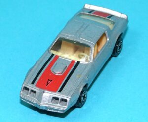 FAST WHEEL REAL WHEELS #1030 PONTIAC TRANSAM DIE CAST METAL MODEL CAR 1/64 SCALE 1982 YATMING THAILAND
