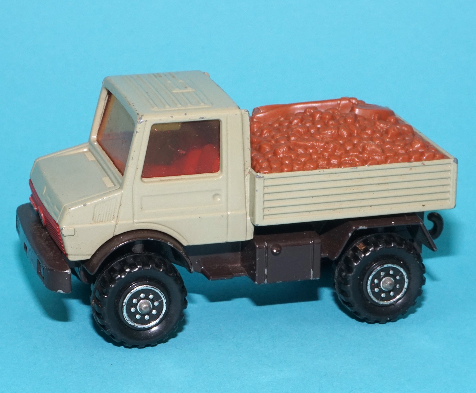 MATCHBOX SUPER KINGS K-32 FARM UNIMOG SET 100% COMPLETE 1978 LESNEY PROD & CO LTD - Image 2