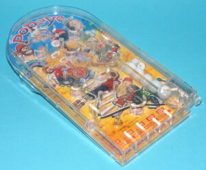 POPEYE PINBALL GAME 1959 LOUIS MARX GT. BRITAIN KING FEATURES SYNDICAT HTF