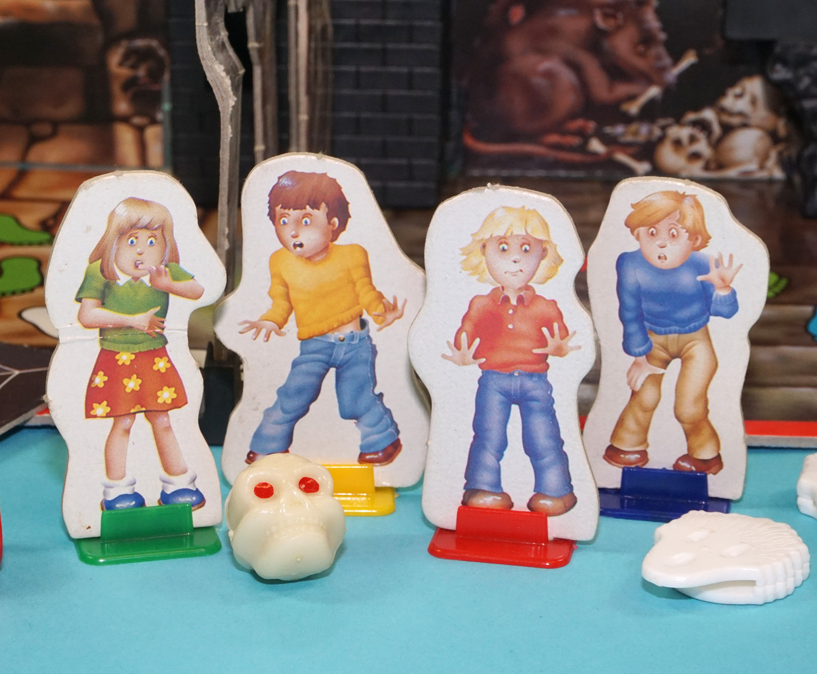 GHOST CASTLE SPOOKSLOT BOARDGAME 100% COMPLETE 1985 MB DUTCH VERSION - Image 8