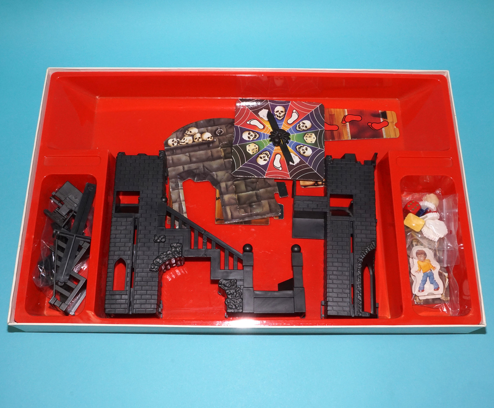 GHOST CASTLE SPOOKSLOT BOARDGAME 100% COMPLETE 1985 MB DUTCH VERSION - Image 14