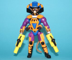 BIKER MICE FROM MARS OFF ROAD BRO’S TURF TRASHIN THROTTLE 100% COMPLETE 1995 GALOOB