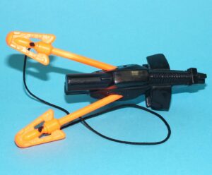 BIKER MICE FROM MARS ORIGINAL SPARE PART ASTRO BRO’S METEOR-BASHIN’ THROTTLE MISSILES LAUNCHER & MISSILES 1995 GALOOB