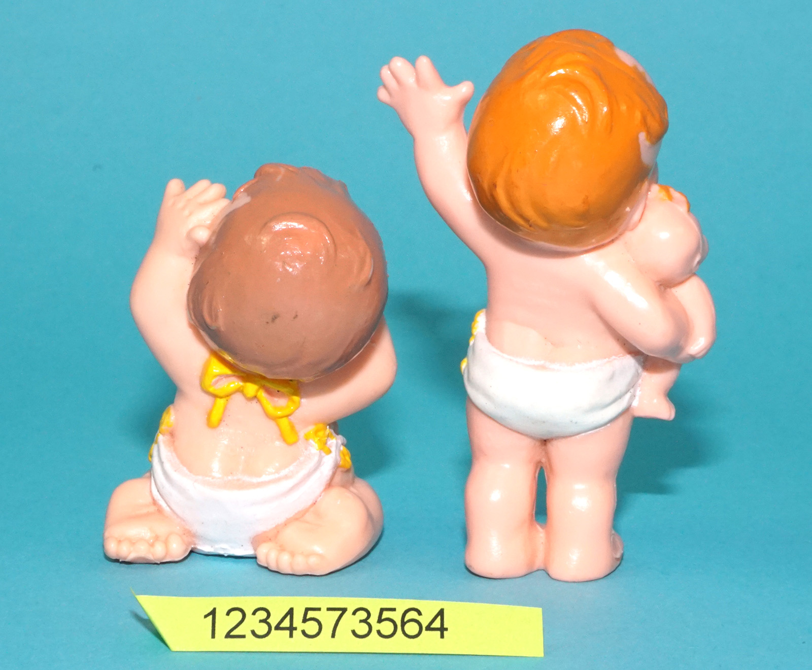 MAGIC DIAPER BABIES PVC FIGURES (2X) 1991 GALOOB - Image 3