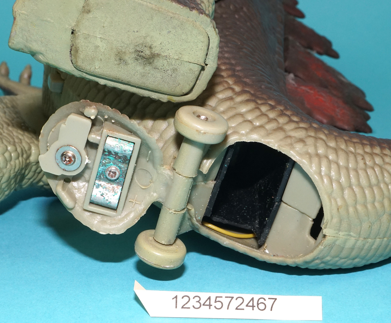 GODZILLA THE DINO KING 10" WALKING TYRANNOSAURUS TOY 1980 VILLAGE TOYS READ - Image 5