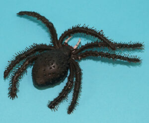 CREEPY CRAWLIES RUBBER JIGGLER TOY SPIDER 1960s HONG KONG UGLIES