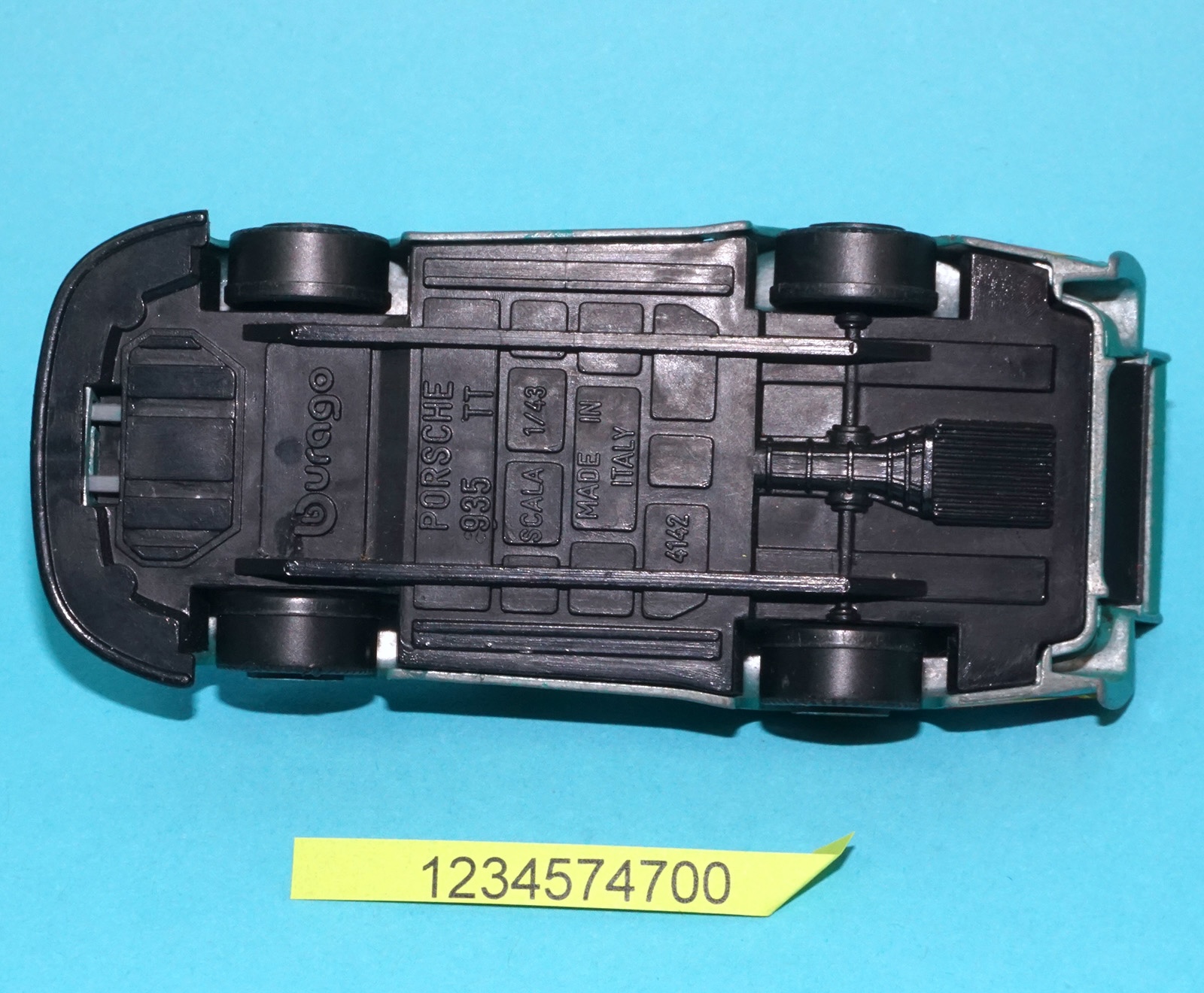 BBURAGO 4142 PORSCHE 935 VAILLANT MODEL CAR 1/43 SCALE 1983 BURAGO - Image 4