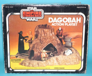 STAR WARS ESB DAGOBAH PLAYSET COMPLETE BOXED EURO BOX 1980 PALITOY KENNER READ