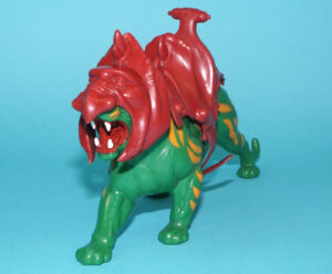MOTU HE-MAN MASTERS OF THE UNIVERSE BATTLE CAT 100% COMPLETE TAIWAN COO 1981 MATTEL