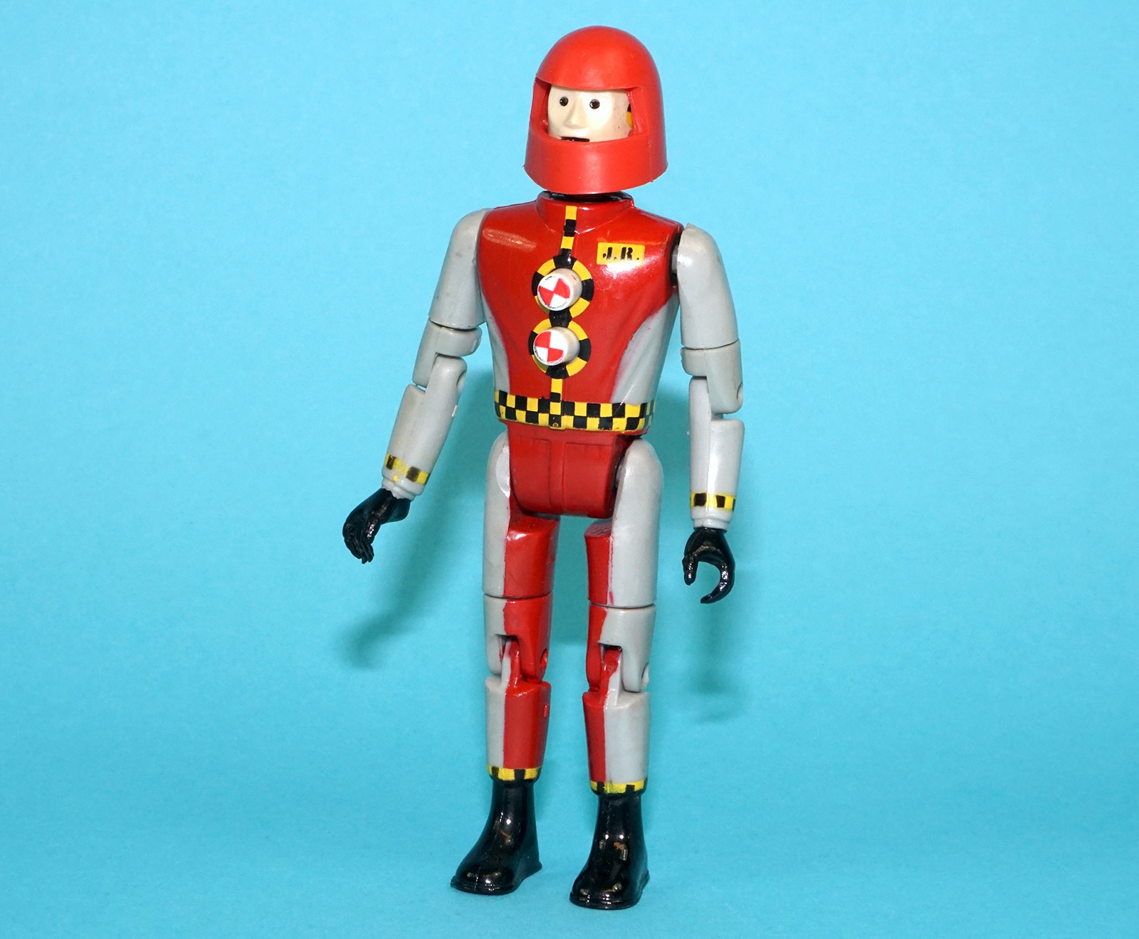 INCREDIBLE CRASH DUMMIES J.R. 100% COMPLETE GO KART DRIVER 1991 TYCO WORKS! - Image 2