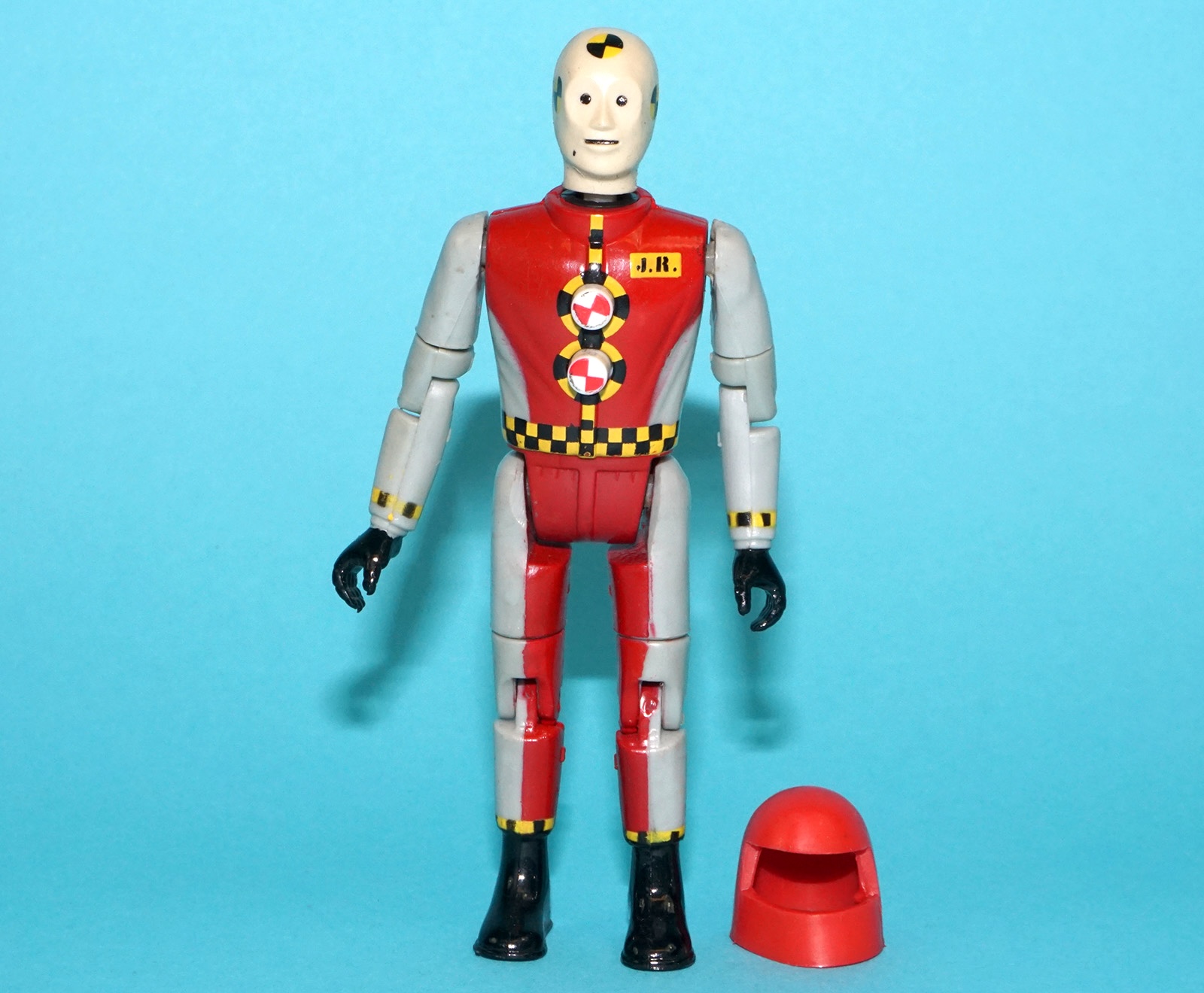 INCREDIBLE CRASH DUMMIES J.R. 100% COMPLETE GO KART DRIVER 1991 TYCO WORKS! - Image 3