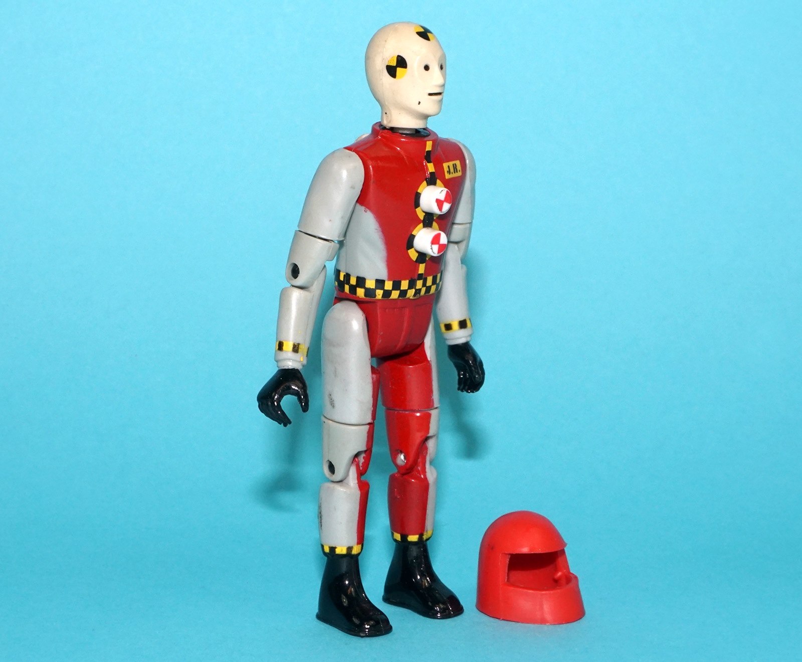 INCREDIBLE CRASH DUMMIES J.R. 100% COMPLETE GO KART DRIVER 1991 TYCO WORKS! - Image 4