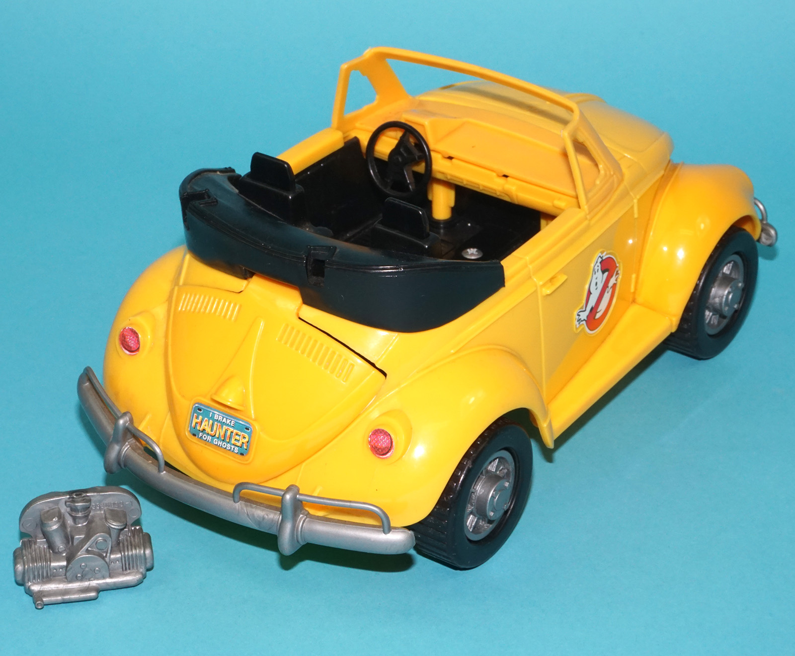 THE REAL GHOSTBUSTERS HIGHWAY HAUNTER VW BEETLE 100% COMPLETE 1988 KENNER - Image 4