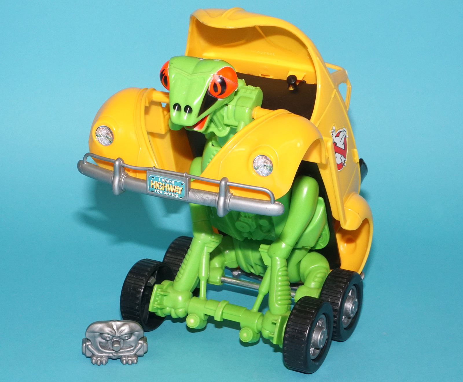 THE REAL GHOSTBUSTERS HIGHWAY HAUNTER VW BEETLE 100% COMPLETE 1988 KENNER - Image 5