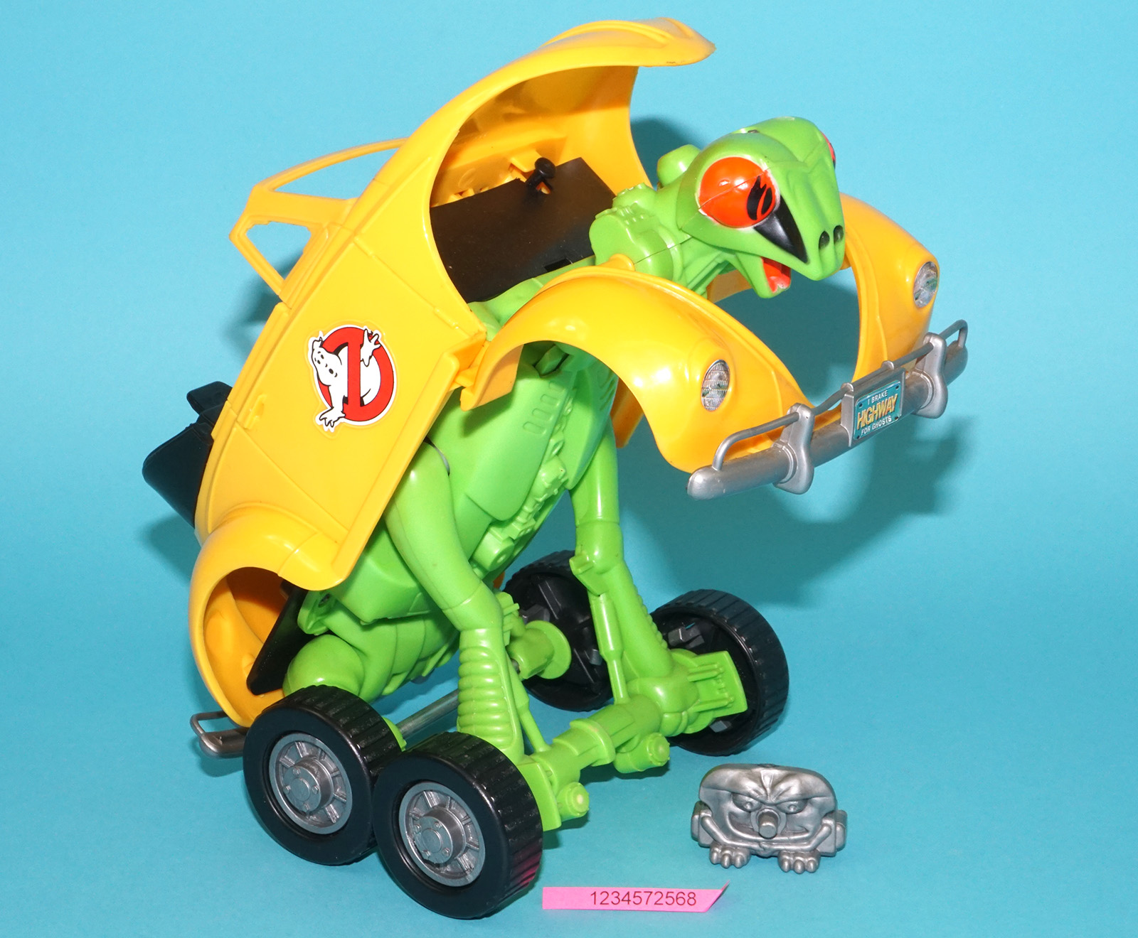 THE REAL GHOSTBUSTERS HIGHWAY HAUNTER VW BEETLE 100% COMPLETE 1988 KENNER - Image 6