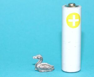 MOORVALE MODELS HOLLOWCAST UNPAINTED LEAD CASTING FARM SERIES SWAN CYGNET 1:32 SCALE TIMPO PIXYLAND KEW TAYLOR & BARRETT