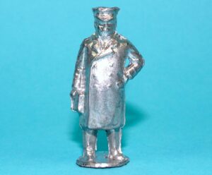 MOORVALE MODELS HOLLOWCAST UNPAINTED LEAD CASTING RAILWAY SERIES STATION MASTER 1:32 SCALE TIMPO PIXYLAND KEW JOHILLCO