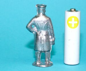 MOORVALE MODELS HOLLOWCAST UNPAINTED LEAD CASTING RAILWAY SERIES STATION MASTER 1:32 SCALE TIMPO PIXYLAND KEW JOHILLCO