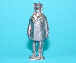 MOORVALE MODELS HOLLOWCAST UNPAINTED LEAD CASTING RAILWAY SERIES STATION GUARD 1:32 SCALE TIMPO PIXYLAND KEW JOHILLCO