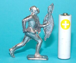 MOORVALE MODELS HOLLOWCAST UNPAINTED LEAD CASTING SOLDIERS ZULU WARRIOR 1:32 SCALE TIMPO PIXYLAND KEW JOHILLCO