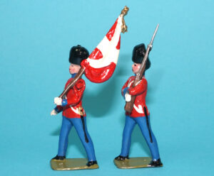 MOORVALE MODELS HOLLOWCAST PAINT SAMPLE SOLDIERS DANSKE LIVGARDE 1:32 SCALE BRITAINS TIMPO JOHILLCO