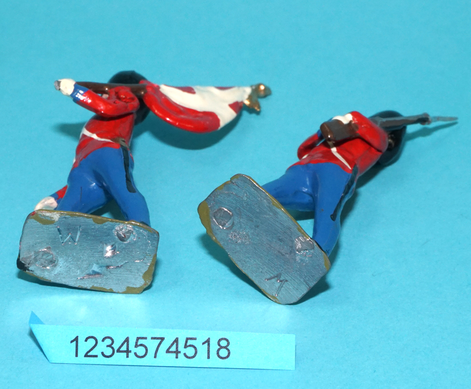 MOORVALE MODELS HOLLOWCAST PAINT SAMPLE SOLDIERS DANSKE LIVGARDE 1:32 SCALE BRITAINS TIMPO JOHILLCO - Image 5