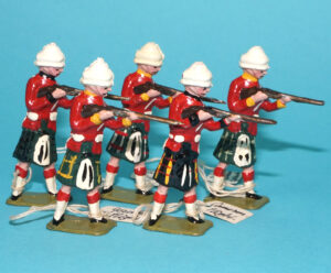 MOORVALE MODELS HOLLOWCAST PAINT SAMPLE SOLDIERS CAMEL CORPS (5X) 1:32 SCALE BRITAINS TIMPO JOHILLCO PIXYLAND