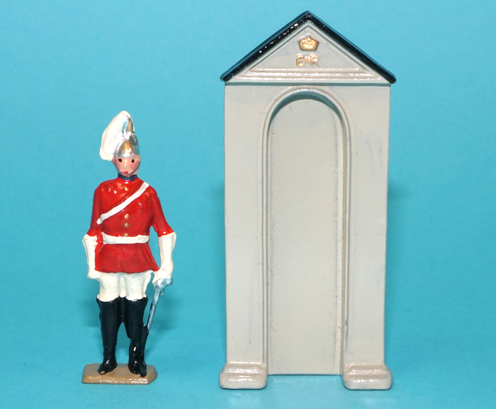 MOORVALE MODELS HOLLOWCAST PAINT SAMPLE SOLDIERS KING'S LIFE GUARDS SET 1:32 SCALE TIMPO JOHILLCO BRITAINS - Image 4