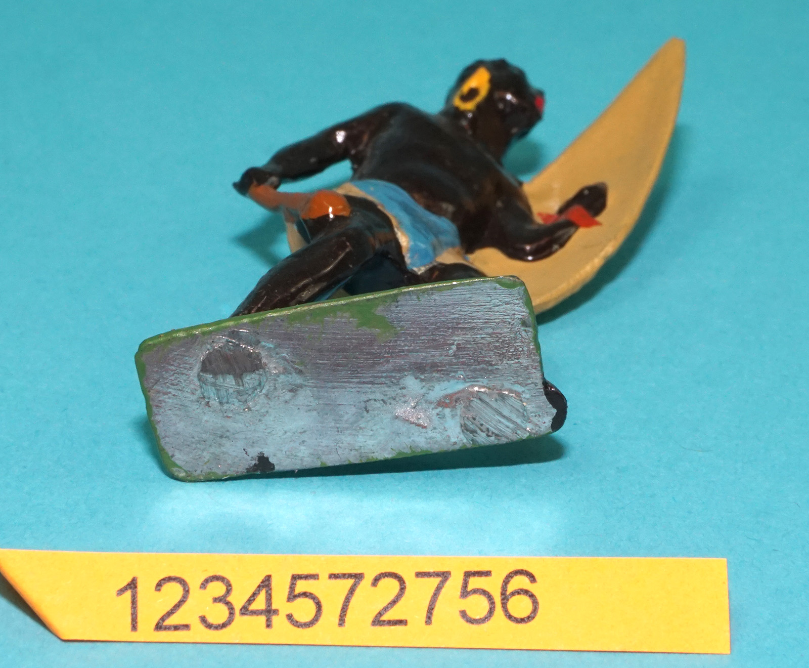 MOORVALE MODELS HOLLOWCAST PAINT SAMPLE SOLDIERS ZULU WARRIORS (7X) 1:32 SCALE TIMPO JOHILLCO BRITAINS - Image 6